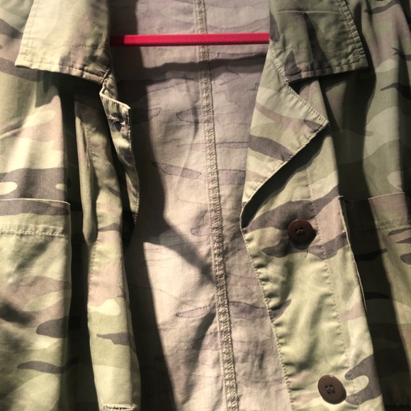 DENIM Camouflage Jacket Shirt - Picture 7 of 9